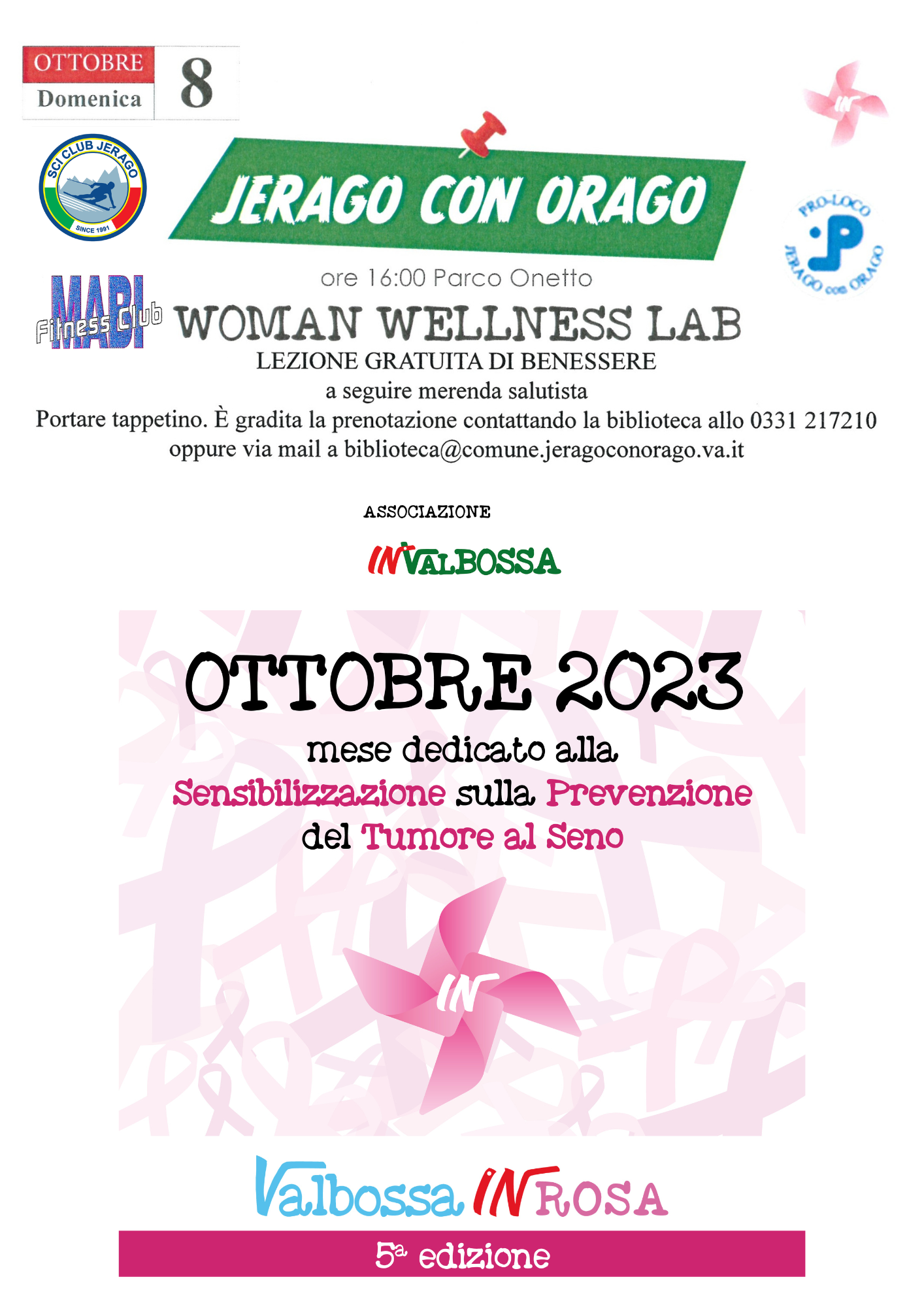 Locandina della Woman wellness lab